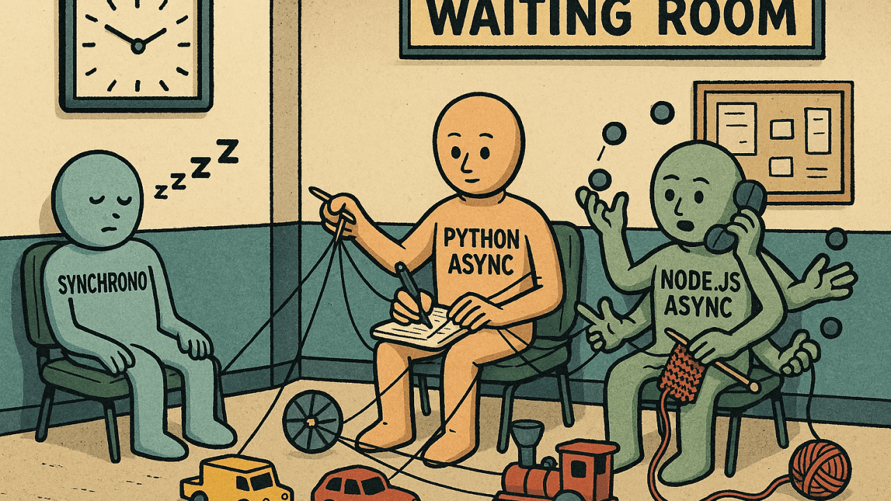 Asynchronous Programming in Python and NodeJS
